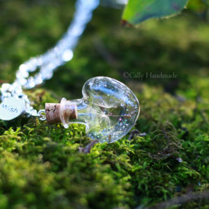 collier pissenlits les 3 voeux