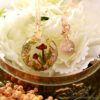 collier nature champignons cally handmade