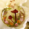 collier nature champignons cally handmade