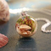 collier thème mer océan coquillages